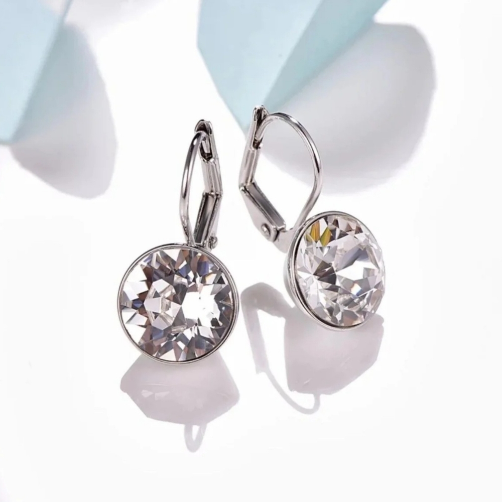 Crystals From Swarovski Round Small Bella Stud